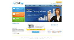 Desktop Screenshot of clickinc.com