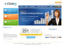 Tablet Screenshot of clickinc.com